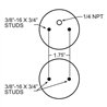Firestone Ride-Rite | Ride-Rite Replacement Bellows - 268C 1/4OFF 2BT