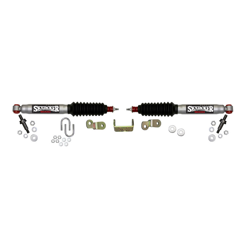 Skyjacker | DUAL STAB KT SILVER W/BK BO - Chevrolet / GMC / Hummer 2000-2010
