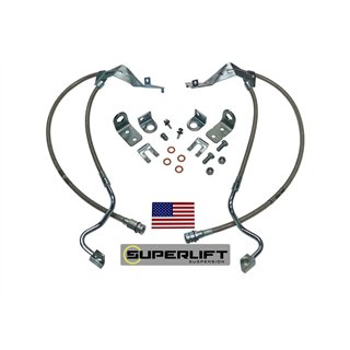 Superlift | Bulletproof Brake Hose - Front - 05-07 F-250/F350 w/ 4-8" Lift - F-250 / F-350 5.4L 2005-2007