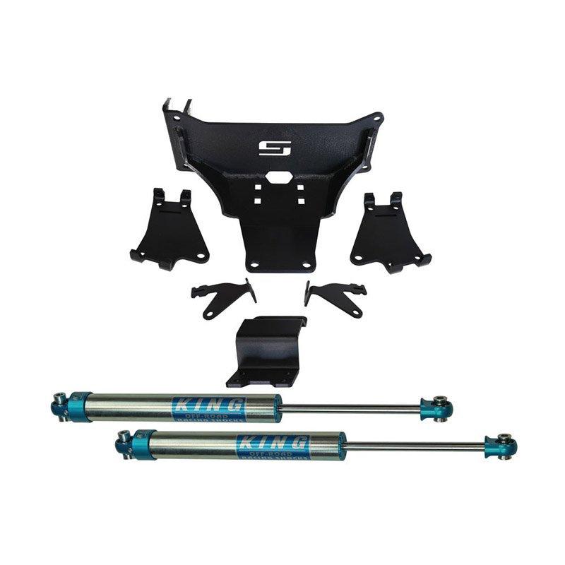 Superlift | Dual Steering Stabilizer Kit-w/ King 2.0 Shocks-05-22 F250/350 4WD-No Lift Req