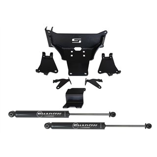 Superlift | Dual Steering Stabilizer Kit-w/ Superlift Shocks-05-22 F250/350 4WD-No Lift Req