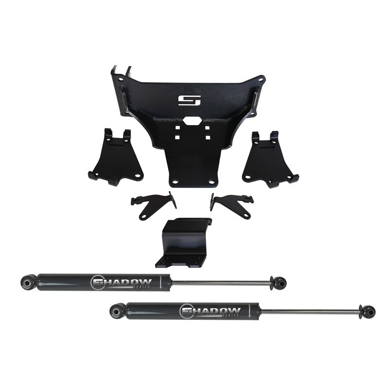Superlift | Dual Steering Stabilizer Kit-w/ Superlift Shocks-05-22 F250/350 4WD-No Lift Req