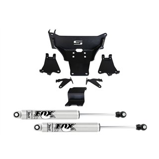 Superlift | Dual Steering Stabilizer Kit - Fox 2.0 Cylinders - 17-24 F450/550 4WD