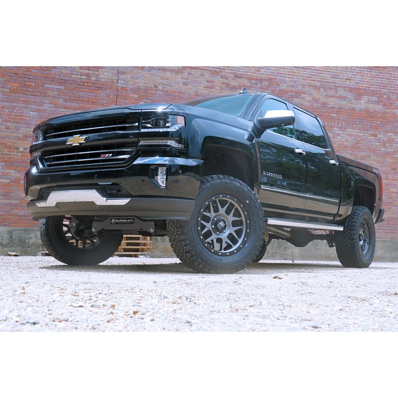 Superlift | 6.5" Lift Kit w/ FOXCoilovers&RrShks - 14-16Silv/Sierra1500 4WDw/CstStlCntrlArms