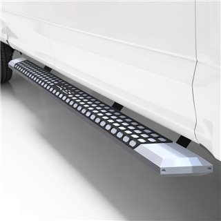 ARIES | AdvantEDGE 5-1/2" x 91" Chrome Aluminum Side Bars - Ram 2500 / 3500 2009-2022