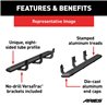 ARIES | AdvantEDGE 5-1/2" x 85" Black Aluminum Side Bars - Ram 1500 / Classic / 2500 / 3500 2009-2022 ARIES Step Bars