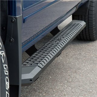 ARIES | AdvantEDGE 5-1/2" x 91" Black Aluminum Side Bars - Chevrolet / GMC 2019-2023