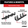 ARIES | AdvantEDGE 5-1/2" x 91" Black Aluminum Side Bars - Chevrolet / GMC 2019-2023 ARIES Step Bars