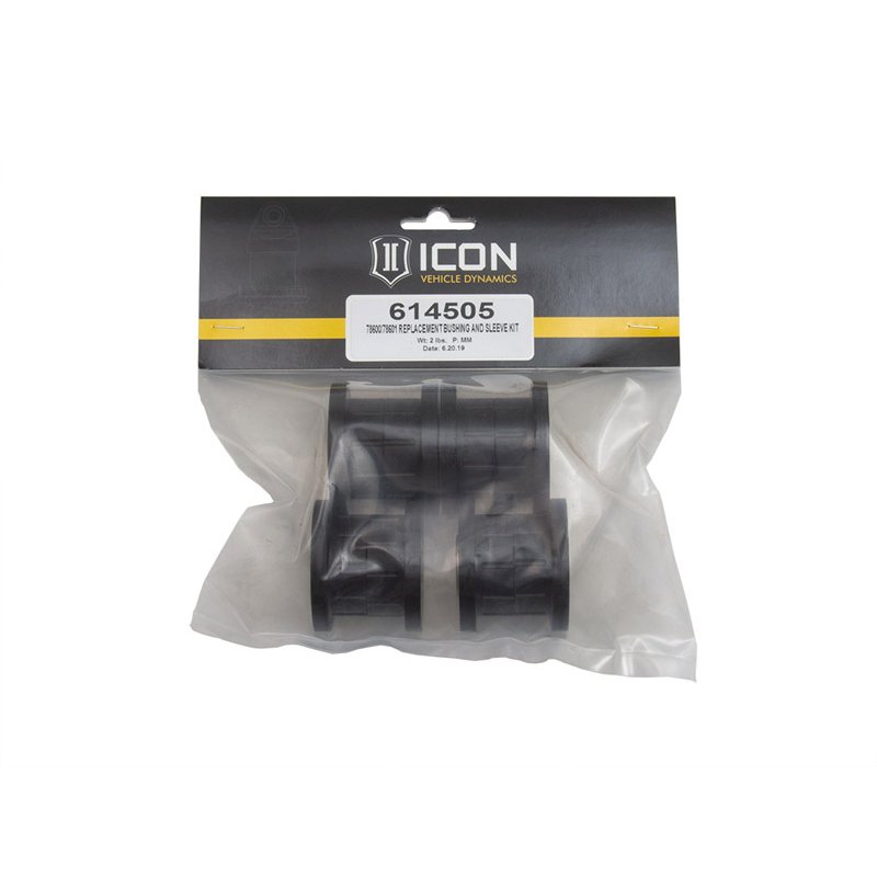 ICON | 78600/78601 REPLACEMENT BUSHING AND SLEEVE KIT - Chevrolet / GMC 2007-2019