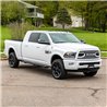 ARIES | AdvantEDGE 5-1/2" x 91" Black Aluminum Side Bars - Ram 2500 / 3500 2009-2022