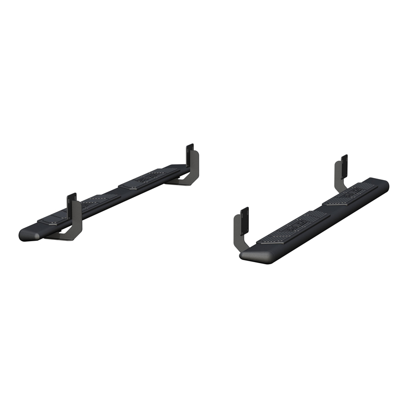 ARIES | AscentStep 5-1/2" x 75" Black Steel Running Boards - F-250 / F-350 2000-2016 ARIES Step Bars