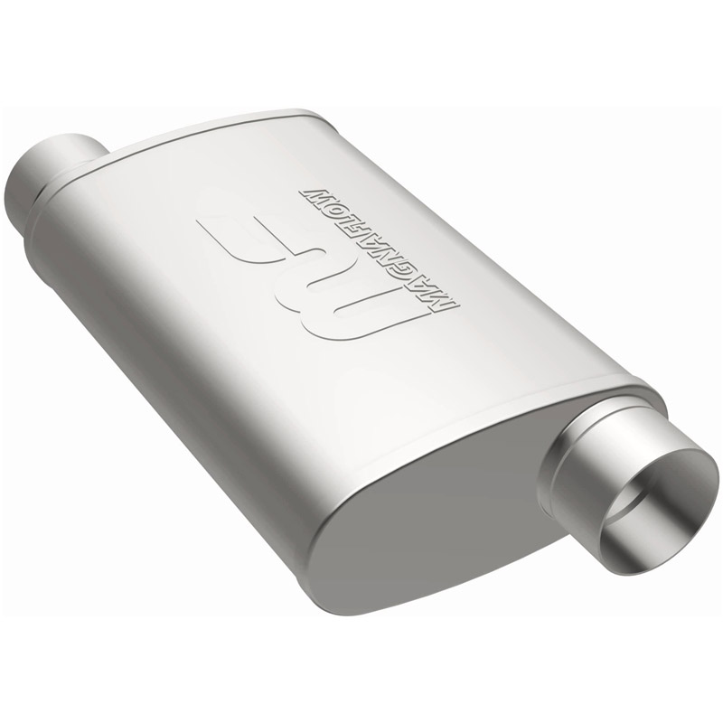 Magnaflow | Straight-Through Performance Muffler 3in. Offset/Offset 4x14x9 Body