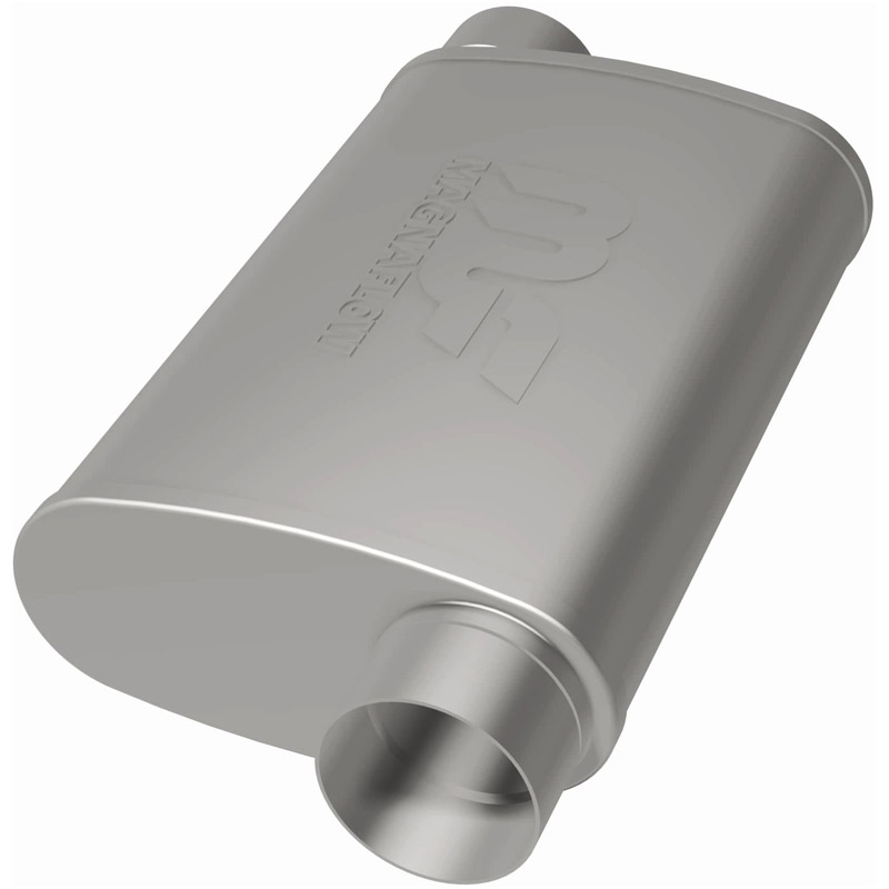 Magnaflow | Straight-Through Performance Muffler 3in. Offset/Offset 4x14x9 Body