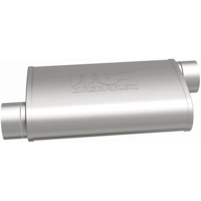 Magnaflow | Straight-Through Performance Muffler 3in. Offset/Offset 4x14x9 Body