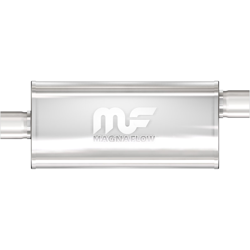 Magnaflow | Straight-Through Performance Muffler 2in. Offset/Center 5x14x8 Body