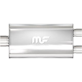 Magnaflow | Straight-Through Performance Muffler 3.5/3in. Center/Dual 5x22x11 Body