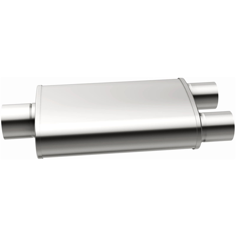 Magnaflow | Straight-Through Performance Muffler 3.5/3in. Center/Dual 5x22x11 Body