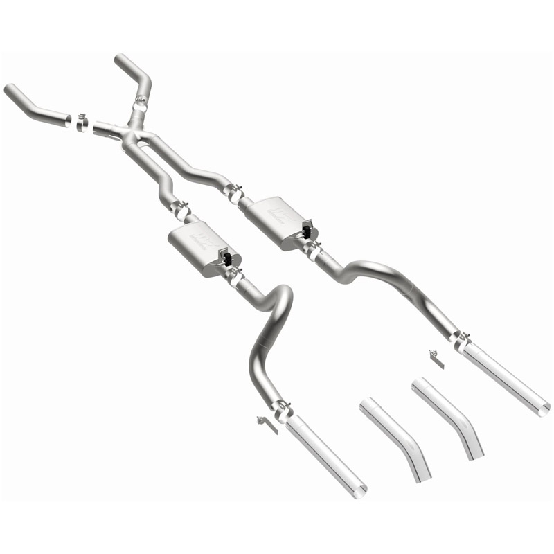 Magnaflow | Street Series Stainless Crossmember-Back System - Mustang 1967-1970