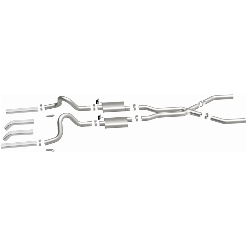 Magnaflow | Street Series Stainless Crossmember-Back System - Mustang 1967-1970