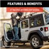 ARIES | ActionTrac 69.6" Powered Running Boards - Wrangler (JL) Unlimited 2018-2022