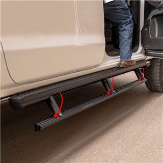 ARIES | ActionTrac 83.6" Powered Running Boards - Gladiator 3.0L / 3.6L 2020-2022 ARIES Step Bars