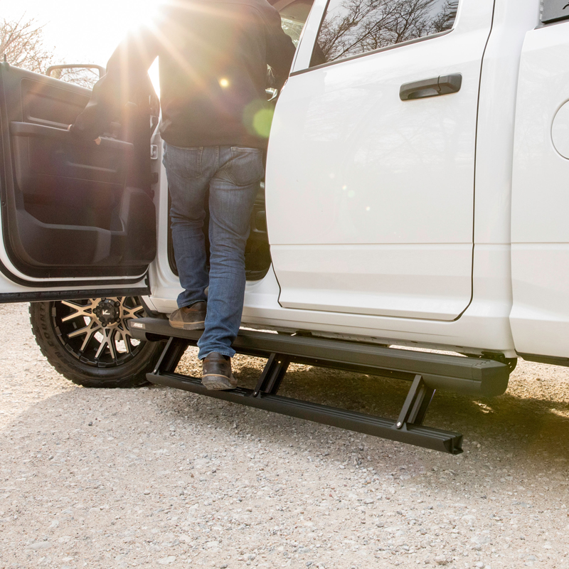 ARIES | ActionTrac 87.6" Powered Running Boards - Ram 1500 2019-2022