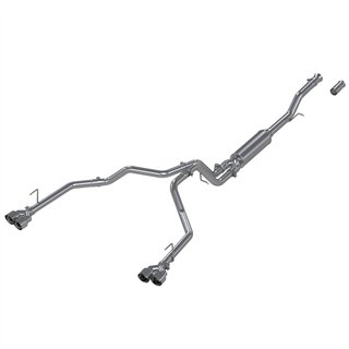 MBRP | 3 in. Cat-Back,  2.5in. Dual Split Rear Exit, AL - Suburban / Yukon XL 5.3L / 6.2L 2021-2025