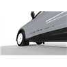 RallyArmor | Black UR Mud Flap Logo Metallic Black - Mustang Mach-E Rally Edition 2024-2025