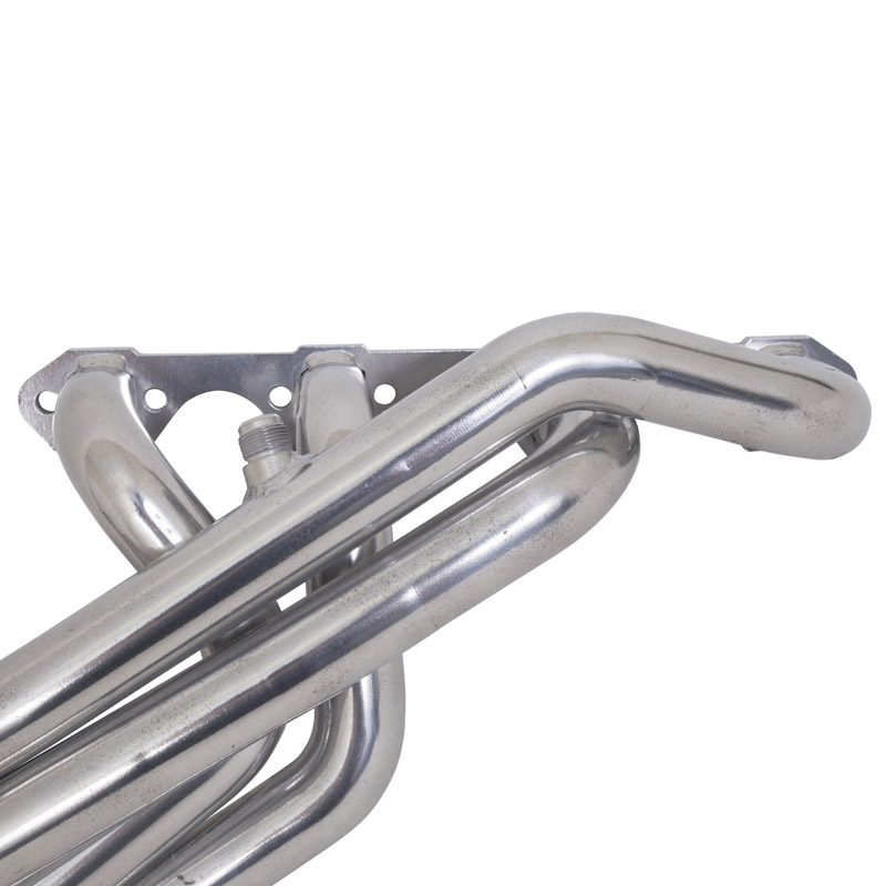 BBK Performance | 1-5/8 LONG TUBE HEADERS (Polished Silver Ceramic) - Mustang 4.9L 1994-1995