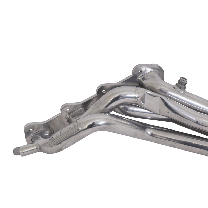 BBK Performance | 1-5/8 LONG TUBE HEADERS (POLISHED SILVER CERAMIC) - Mustang 4.6L 1996-1998