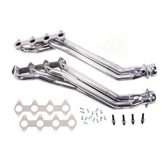 BBK Performance | 1-5/8 LONG TUBE EXHAUST HEADERS (POLISHED SILVER CERAMIC) - Mustang 4.6L 2005-2010
