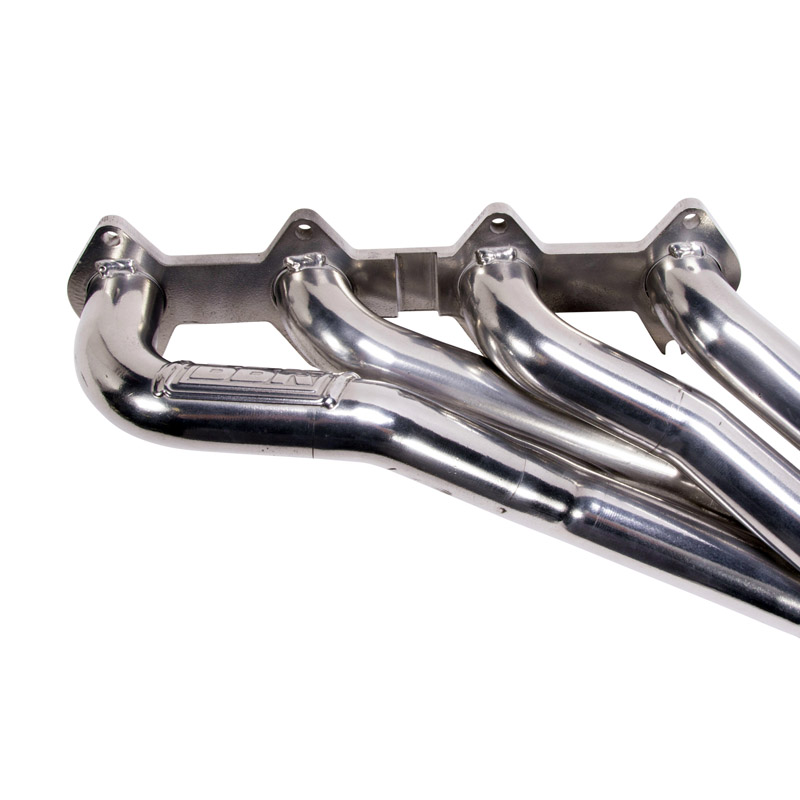BBK Performance | 1-5/8 LONG TUBE EXHAUST HEADERS (POLISHED SILVER CERAMIC) - Mustang 4.6L 2005-2010