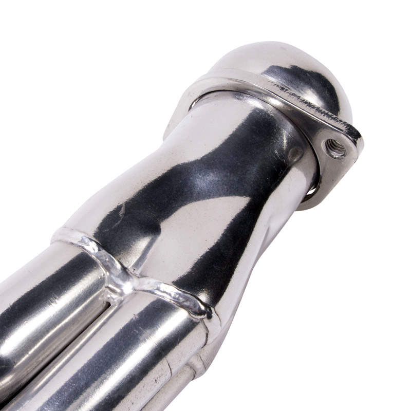 BBK Performance | 1-5/8 LONG TUBE EXHAUST HEADERS (POLISHED SILVER CERAMIC) - Mustang 4.6L 2005-2010