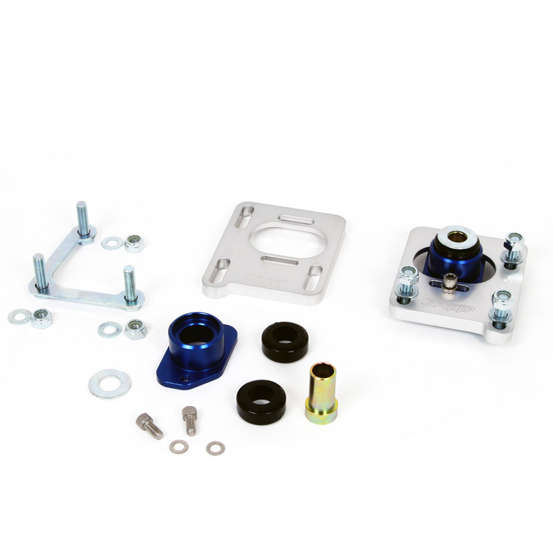 BBK Performance | FRONT CASTER CAMBER PLATE KIT (CNC BILLET ALUMINUM) - Mustang 1994-2004