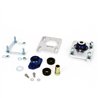 BBK Performance | FRONT CASTER CAMBER PLATE KIT (CNC BILLET ALUMINUM) - Mustang 1994-2004