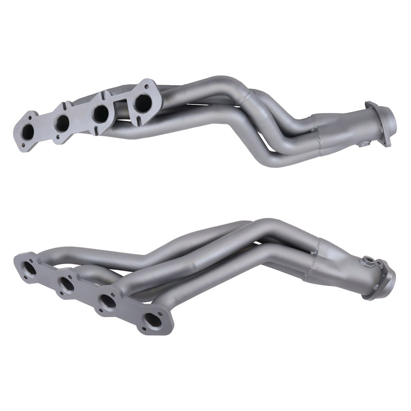 BBK Performance | 1-5/8" LONG TUBE HEADERS (POLISHED SILVER CERAMIC) - Excursion / Expedition / F-150 5.4L / 4.6L 2000-2003