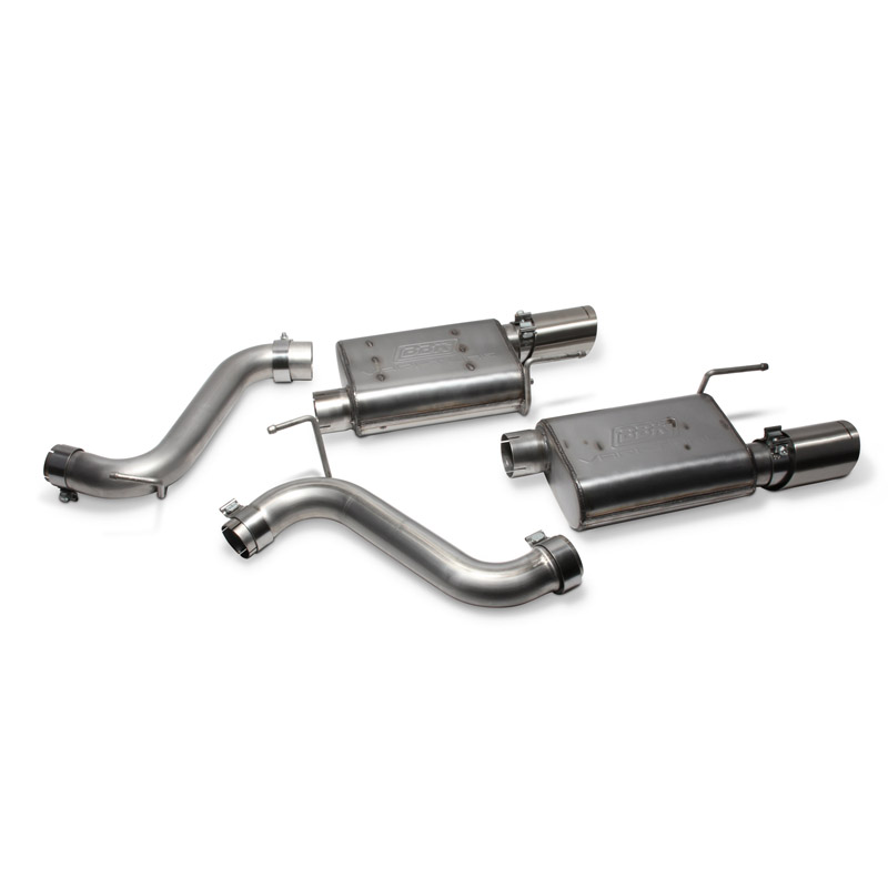 BBK Performance | VARITUNE AXLE BACK EXHAUST KIT - (COUPE ONLY) - Mustang 5.0L 2015-2017