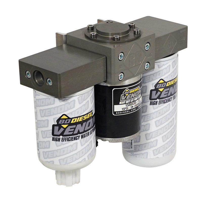 BD Diesel | BD Venom Fuel Lift Pump c/w Filter & Separator - Ram 2500 / 3500 5.9L / 6.7L 2005-2012