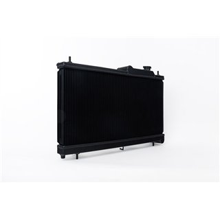 CSF | 2-Row 42mm Race-Spec Radiator - Black - WRX / WRX STi 2.0T / 2.5T 2008-2021