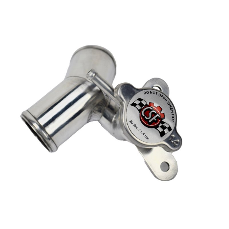 CSF | All-Aluminum Filler Neck w/1.4 bar High Pressure Radiator Cap - FR-S / BRZ / 86 / GR86 2.0L / 2.4L 2013-2024