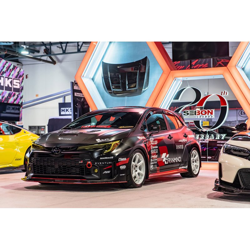 CSF | Stepped-Core Intercooler - Black - GR Corolla 1.6T 2023-2024