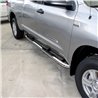 ARIES | 3" Round Polished Stainless Side Bars - Tundra 2007-2021 ARIES Step Bars