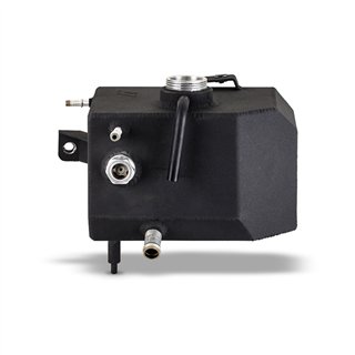 Mishimoto | Aluminum Expansion Tank, Fits 2019+ Ford Ranger, Micro-Wrinkle Black - Ranger 2.3T 2019-2023