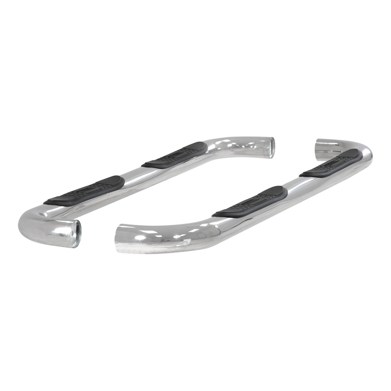 ARIES | 3" Round Polished Stainless Side Bars - F-150 / Heritage 2000-2004 ARIES Step Bars