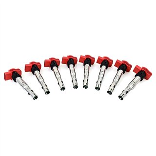 Mishimoto | Ignition Coil, Set of 8, fits 2006-2008 Volkswagen GTI - Audi / Volkswagen 2005-2019
