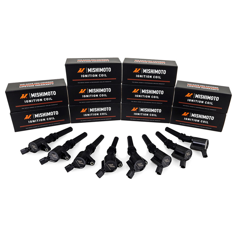 Mishimoto | Ignition Coil, Set of 8, fits Ford F-150 2001-2010 - Ford / Lincoln / Mercury 1998-2011