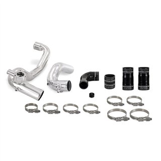 Mishimoto | High-Mount Intercooler Pipe Upgrade Kit, Fits Ford Bronco 2.3L 2021+, Polished - Bronco 2.3T 2021-2023