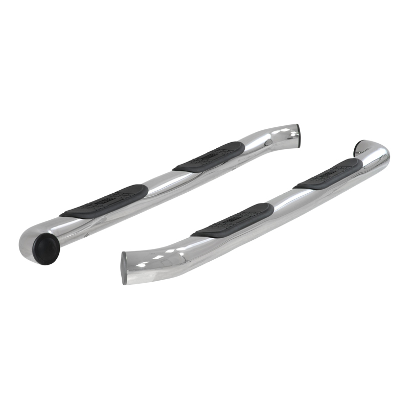 ARIES | 3" Round Polished Stainless Side Bars - F-150 2004-2014 ARIES Step Bars