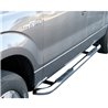 ARIES | 3" Round Polished Stainless Side Bars - F-150 2009-2014