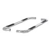 ARIES | 3" Round Polished Stainless Side Bars - Chevrolet / GMC 2001-2014 ARIES Step Bars